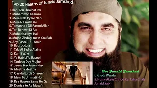 All Time Favorite Naats, Top 20 Naats Of Junaid Jamshed || Junaid Jamshed  Naats Collection