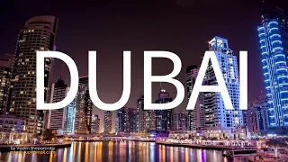 DUBAI MARINA | Ночной таймлапс | by Vadim Shepanivskiy
