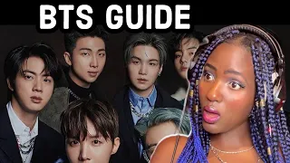JOIN IN!!  A Guide to BTS Members: The Bangtan 7 | SINGER FIRST TIME REACTION