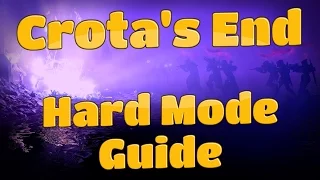 Crota's End Raid (Hard Mode Guide & Cheese Study) | Destiny