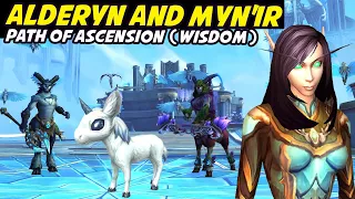 Collecting Indigo - Alderyn and Myn'ir (Wisdom) in the Path of Ascension