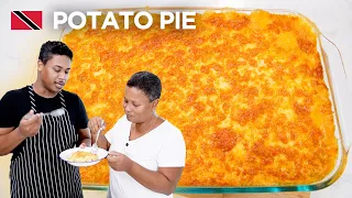 Cheesy Potato Pie Recipe by Shaun & Michelle 🇹🇹 Foodie Nation