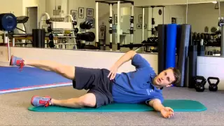 Gluteus medius exercise for knee, hip and low back issues