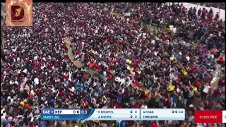 Nepal Qualify for cricket world cup Qualifier. The winning movement🇳🇵🇳🇵👍 Nepal vs UAE highlight