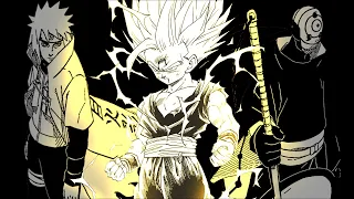 Gohan Stops Obito ft Trunks, Goku, Vegeta (Manga Parody)