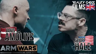 JANIS AMOLINS Vs. GEOFF HALE - IN ARM WARS ‘REALITY CHECK’ - OFFICIAL FILM -THE BATTLEGROUND PART II