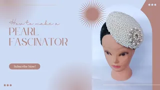 DIY Pearl Fascinator