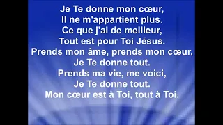 JE TE DONNE TOUT - Luc Dumont