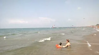 Пляж в Чолаклы, Сиде Турция                                           Beach in Cholakli, Side Turkey