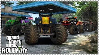 GTA 5 Roleplay - Monster Jam Truck Offroading Ride Out | RedlineRP #394