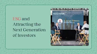 ESG and Attracting the Next Generation of Investors