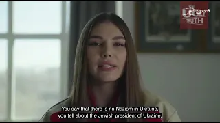 Maryana Naumova addressing Arnold's propaganda and calling him out.