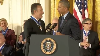 Bruce Springsteen Awarded Medal Of Freedom