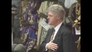 President Clinton's Remarks in Ghana (1998)