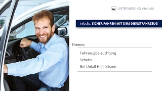 Sicher fahren mit dem Dienstwagen - Unterweisung interaktiv - Universum Verlag GmbH