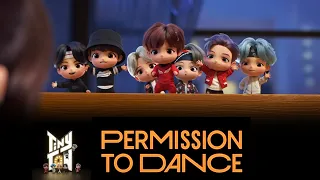 [TinyTAN I ANIMATION ] - BTS (방탄소년단) 'Permission to Dance' ( Fan Made Music Video )