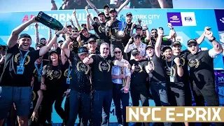 Formula E World Champions 🏆| DSTECHEETAH NYC E-Prix Highlights