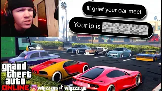 I Tried Hosting a CAR MEET with my viewers in GTA Online... (it didn't go as planned)