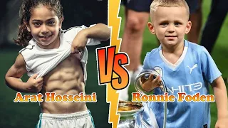 Arat Hosseini (MINI MESSI) VS Ronnie Foden (Phil Foden’s son) Transformation ★ From Baby To 2024