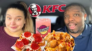 FINALLY Trying the NEW KFC Chizza and Smash'd Potato Bowl [Food Review]
