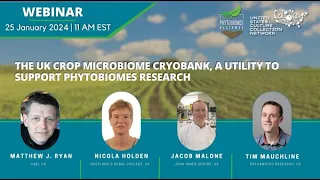 The UK Crop Microbiome Cryobank, A utility to support Phytobiomes Research