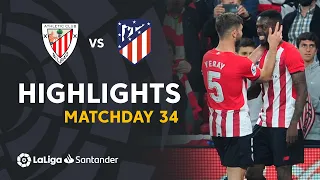 Highlights Athletic Club vs Atletico Madrid (2-0)