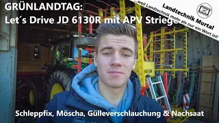 #VLOG 01 - GRÜNLANDTAG: Let´s Drive JD 6130R mit APV MS 600 G1 | Maschinenring | Landtechnik Murtal