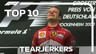 Top 10 Tearjerkers in Formula 1