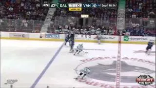 Canucks vs Stars Highlights 11/17/13