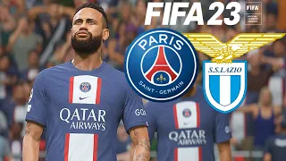 PSG - LAZIO ROMA // FIFA 23 Realistic Gameplay & Graphics MOD