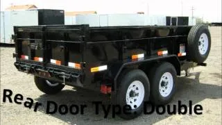 Dump Trailers, Scissor Lift Dump Trailers, Big Tex Trailer Model 10LX-12