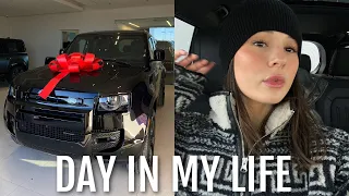 VLOG: buying a new car + car reveal!