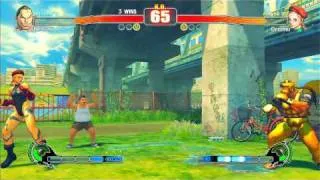 Street Fighter 4 - Dan vs Cammy.mp4 - (Denonu Plays) | Denonu Does Gaming