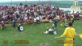 .Battle of the Nations Hotin 2010 Ukraine 02-05-10  #6 5 vs 5 29-40 fight Russia Ukraine Belarus