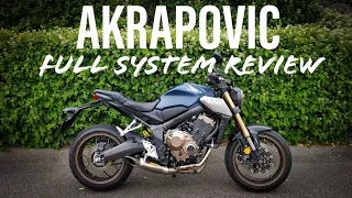 2019 Honda CB650R | Akrapovic Full System Review