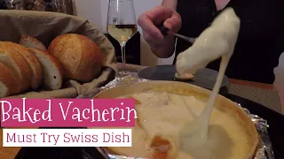 Baked Vacherin Mont-d'Or 🧀🍷 // Easy Swiss Fondue Experience // Must Try Recipe // Culture on a Plate