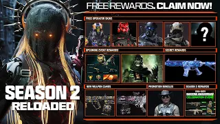 ALL 50+ FREE MW3 SEASON 2 RELOADED REWARDS! (FREE Operators, Camos, & Blueprints) - Modern Warfare 3