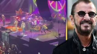 Ringo Starr FALLS on Stage During Concert