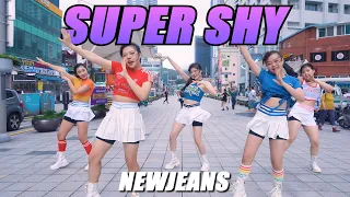 [KPOP IN PUBLIC ONE TAKE] NewJeans (뉴진스) 'Super Shy' DANCE COVERㅣ@해운대ㅣPREMIUM DANCE