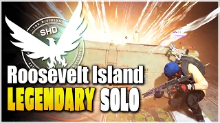 Roosevelt Island SOLO LEGENDARY with the BEST SOLO PLAYER BUILD in The Division 2