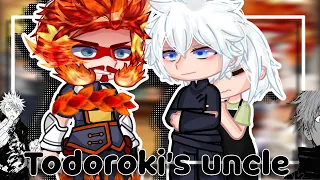 MHA pro heroes react to Gojo Satoru as Todoroki's uncle /au/