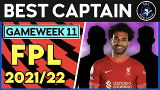 FPL Gameweek 11 Best Captain | Fantasy Premier League Tips 2021/22