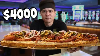 I set the $4,000 MEGA HOT DOG RECORD!!