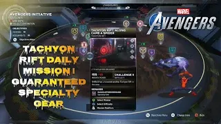 Marvel's Avengers: Tachyon Rift Daily Mission | Along Came a Spider | Guaranteed Specialty Gear