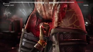 MKX Cassie cage X-Ray Move On Sindel