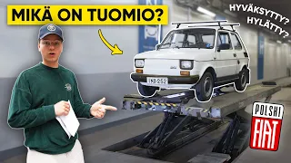 YLLÄTTÄVÄ KATSASTUSPÄÄTÖS! | POLSKI FIAT 126 KATSASTUS