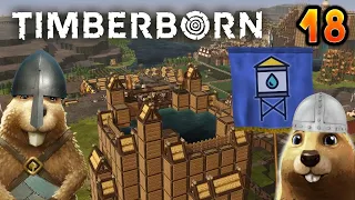 GLOIRE AU CHATEAU D'EAU !! -Timberborn- Ep.18 [MEDIEVAL]