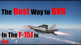 F-15J The Sparrow Actually Works In Sim - War Thunder