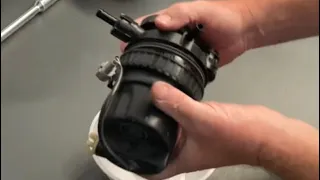 HOW TO CHANGE a DIFFERENT FUEL FILTER - Don’t DO THIS!!