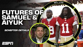 Adam Schefter details the futures of Deebo Samuel and Brandon Aiyuk | NFL Live